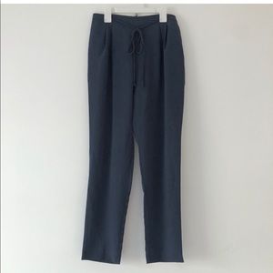 Lush Blue Drawstring Pant